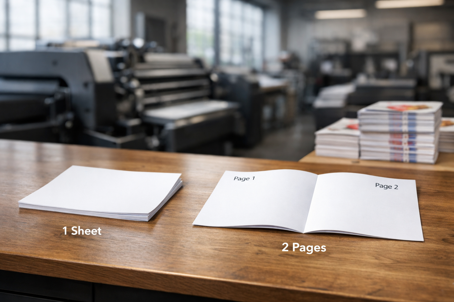 sheet vs paper